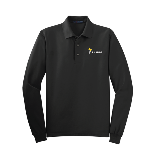 Men's Long Sleeve Polo - Standard & Tall Sizes